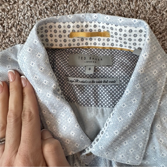 TED BAKER. Shirt. Size XXL or 44 (EU 6) - Picture 4 of 6